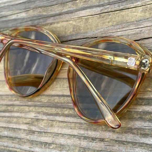 Vintage Corning Women Sunglasses 2087M Ladies Eye Wear Shades Light yellow Tone main image 10